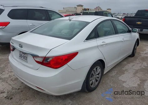 2012 Hyundai Sonata Gls z USA, uszkodzony, nr VIN 5NPEB4AC5CH365989